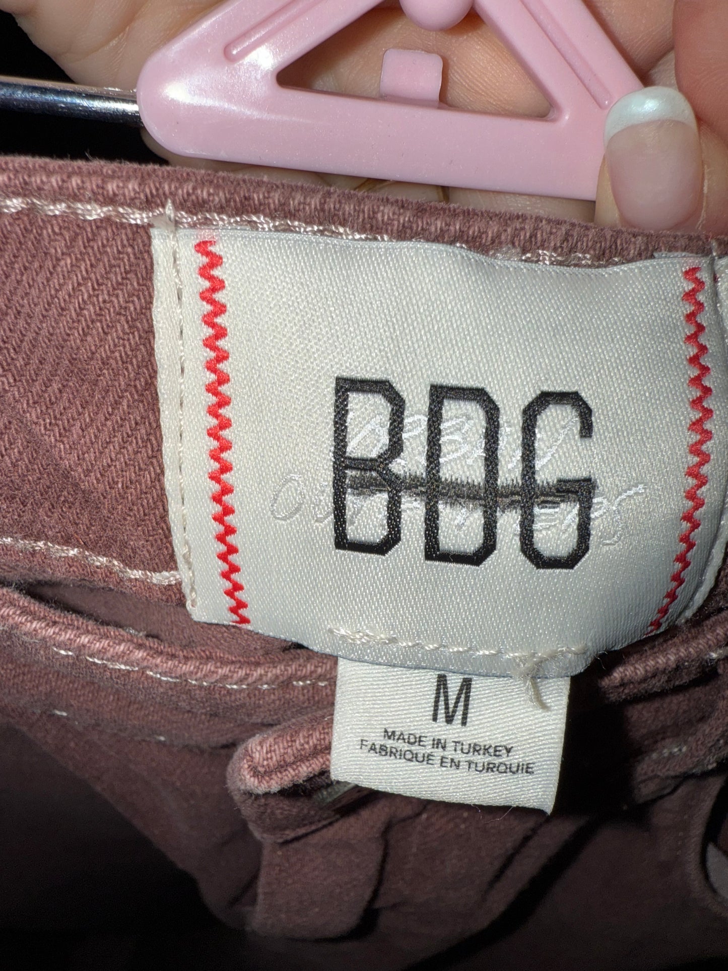 BDG Mauve Denim Maxi Skirt