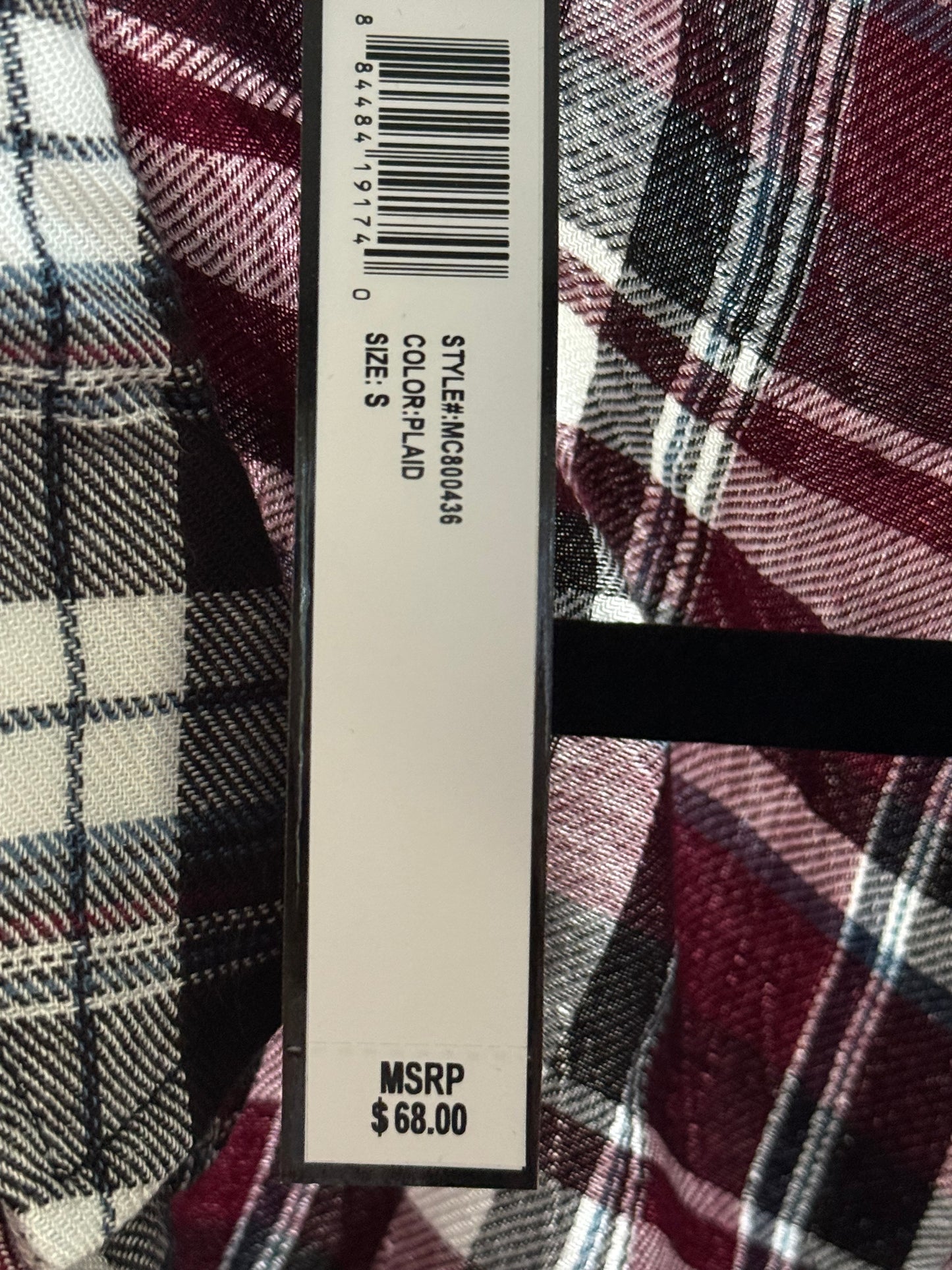 Catherine Malandrino Flannel Top