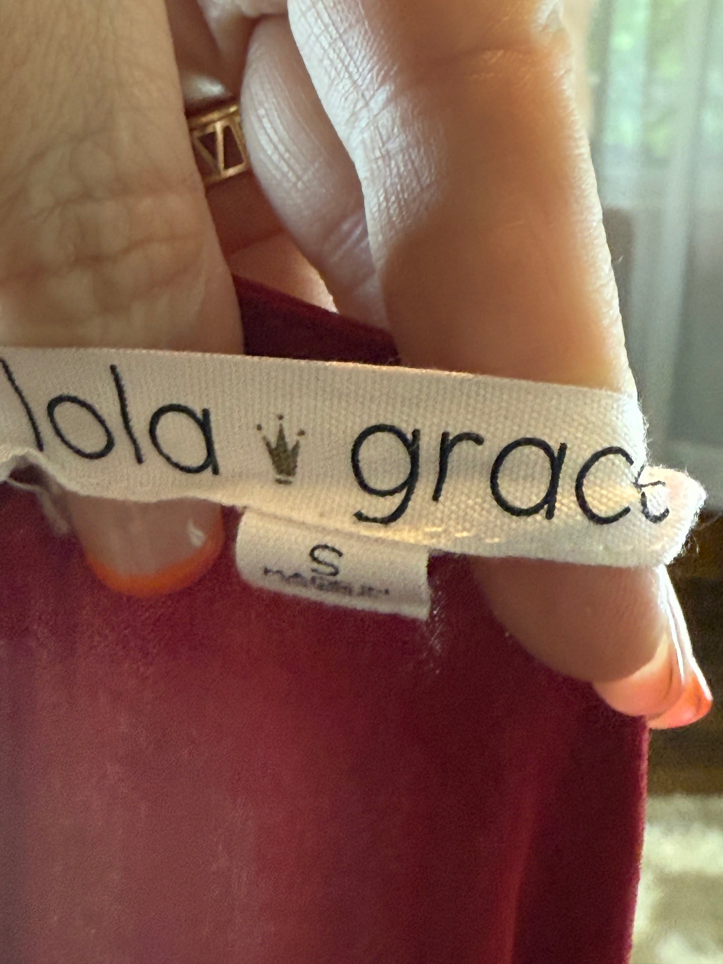 Lola Grace Red Mini Dress