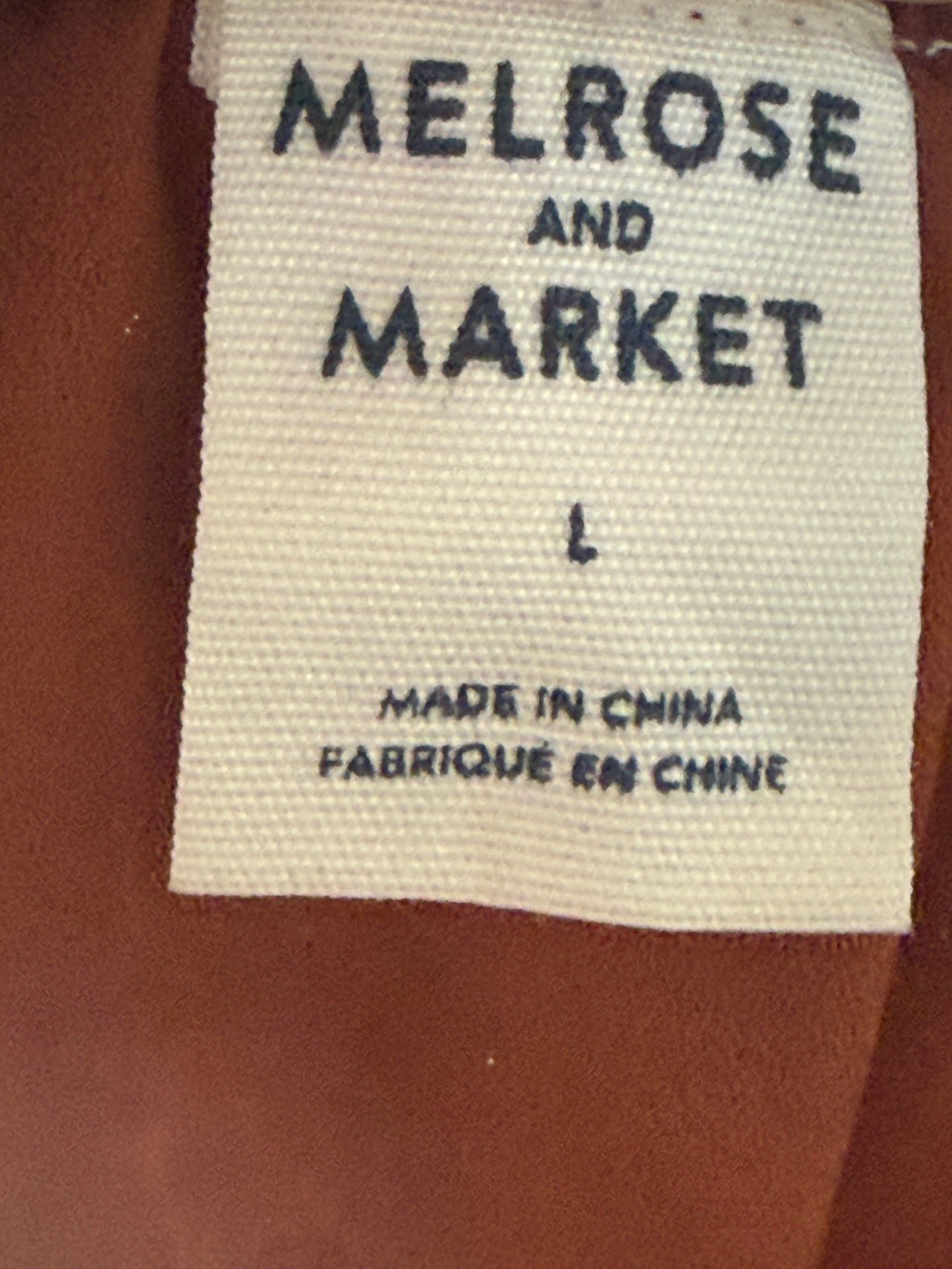 Melrose & Market Rust Tank