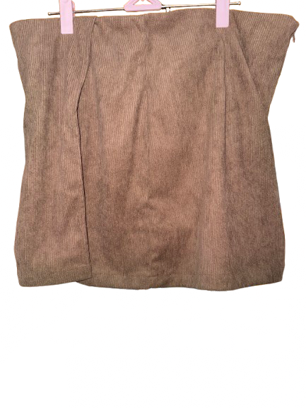 Halara Brown Corduroy Skort