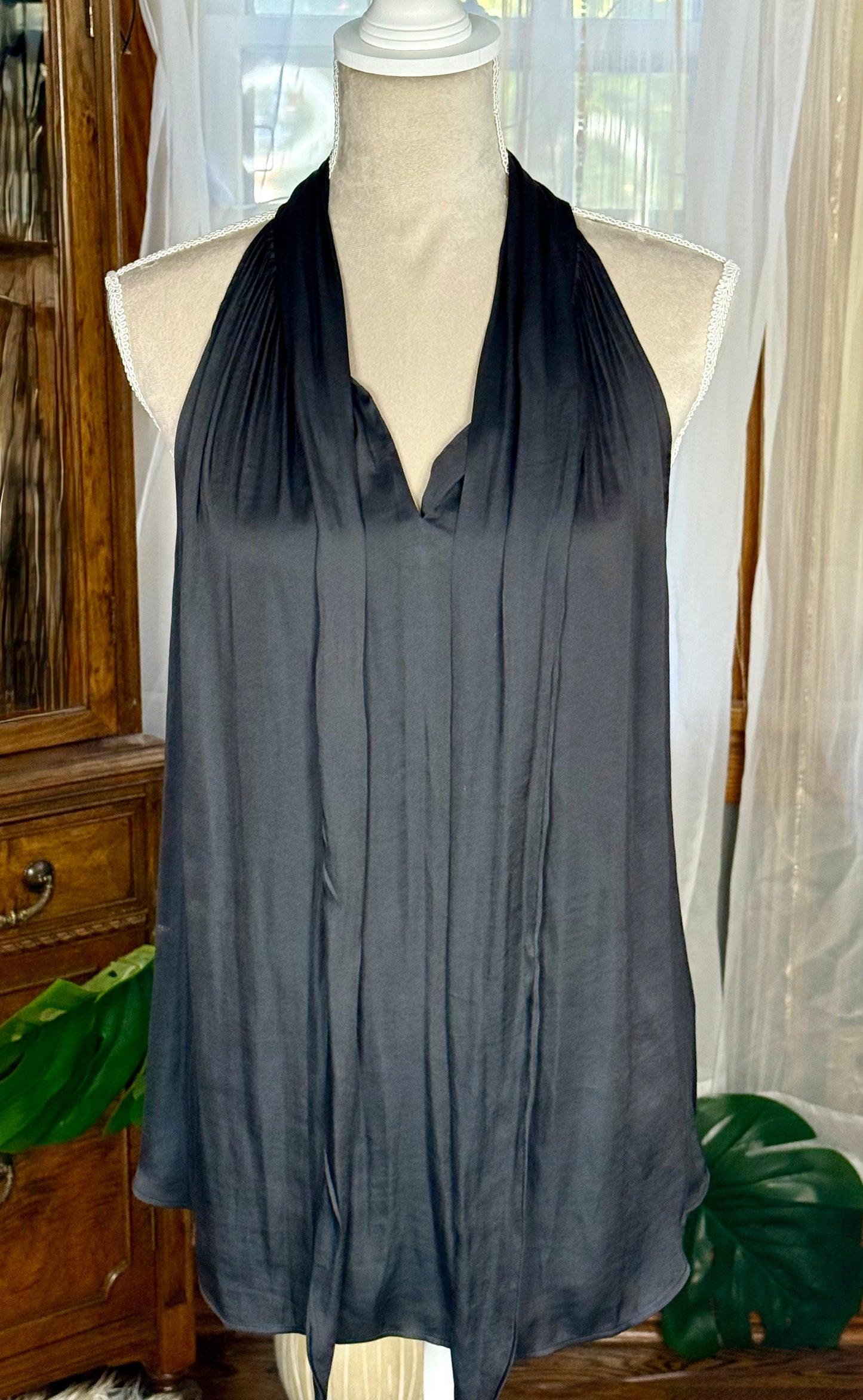 Banana Republic Tie Neck Blouse