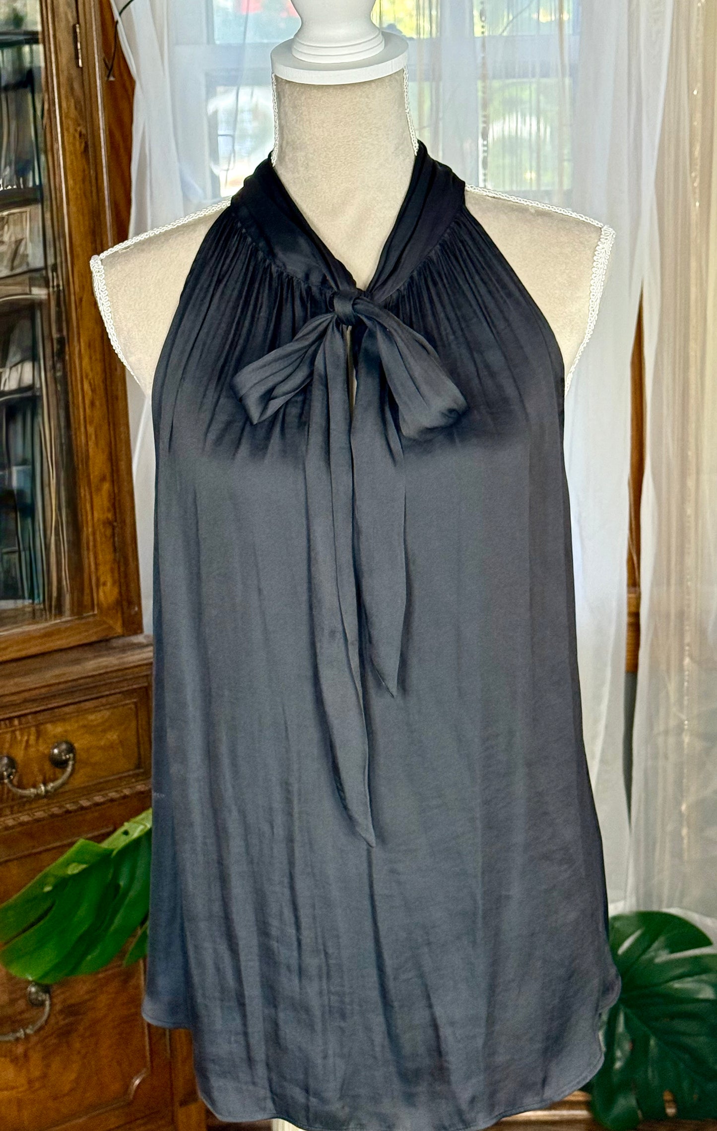 Banana Republic Tie Neck Blouse