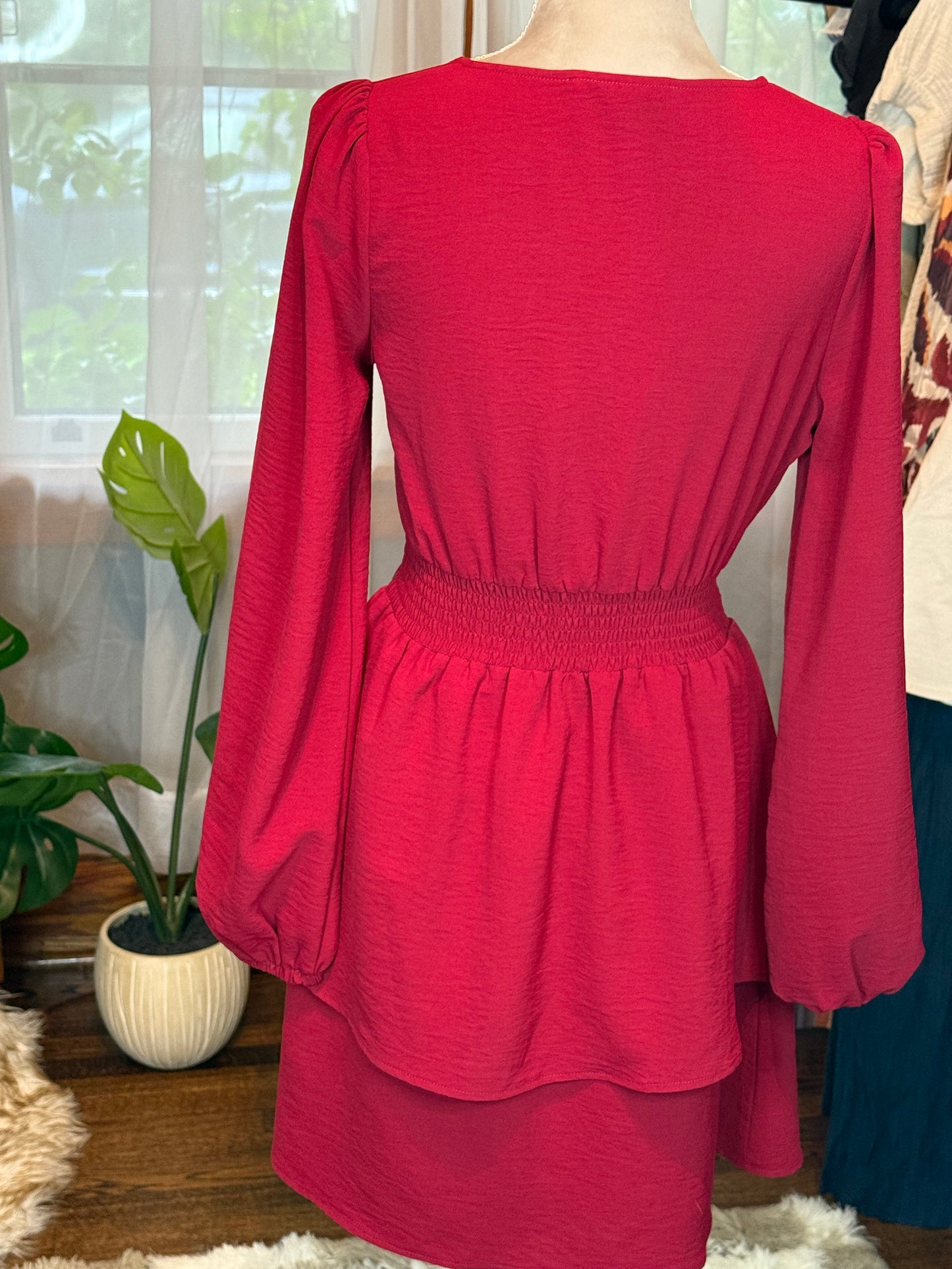 Lola Grace Red Mini Dress