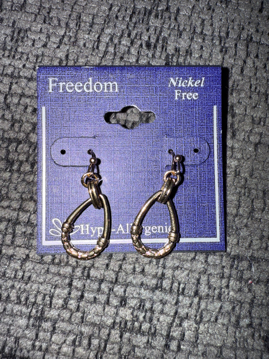 Freedom Nickel Free Dangle Earring