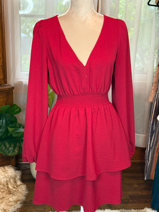 Lola Grace Red Mini Dress