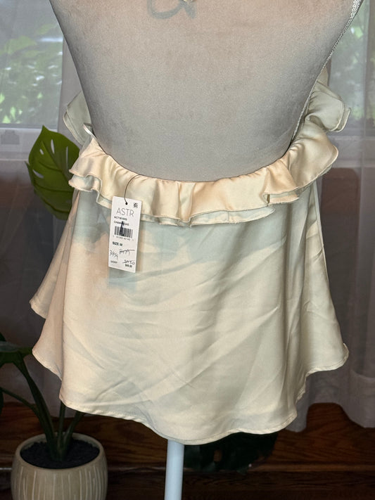 Astr the Label Satin Rosette Halter