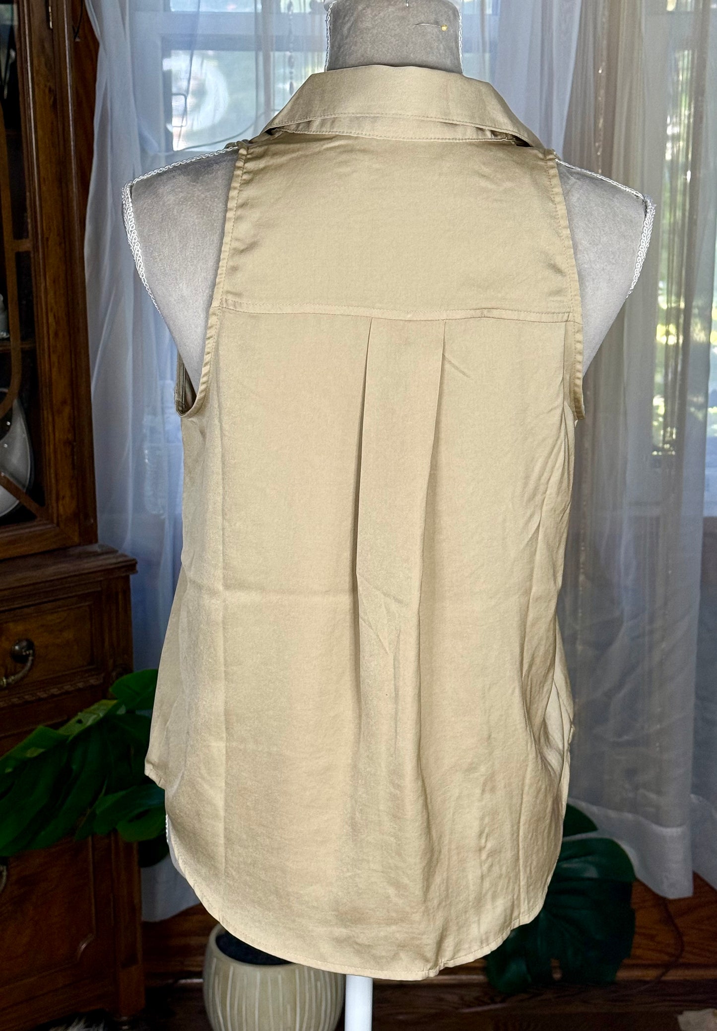 Banana Republic Beige Blouse