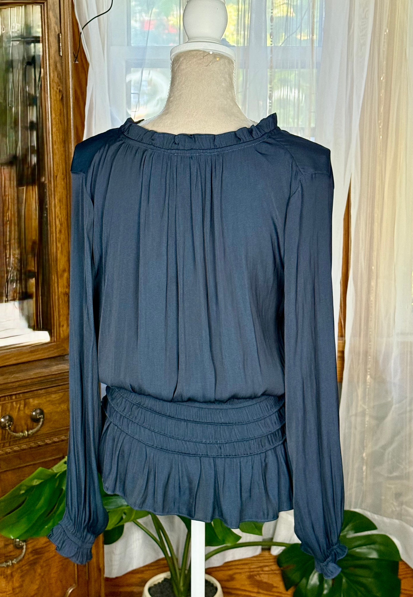 Current Air Blue Blouse