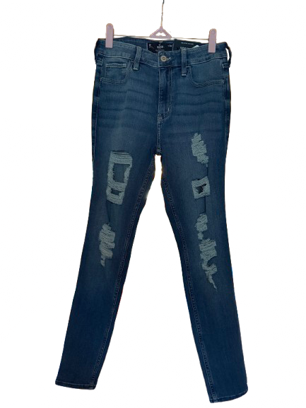 Hollister Destroyed Super Skinny Denim