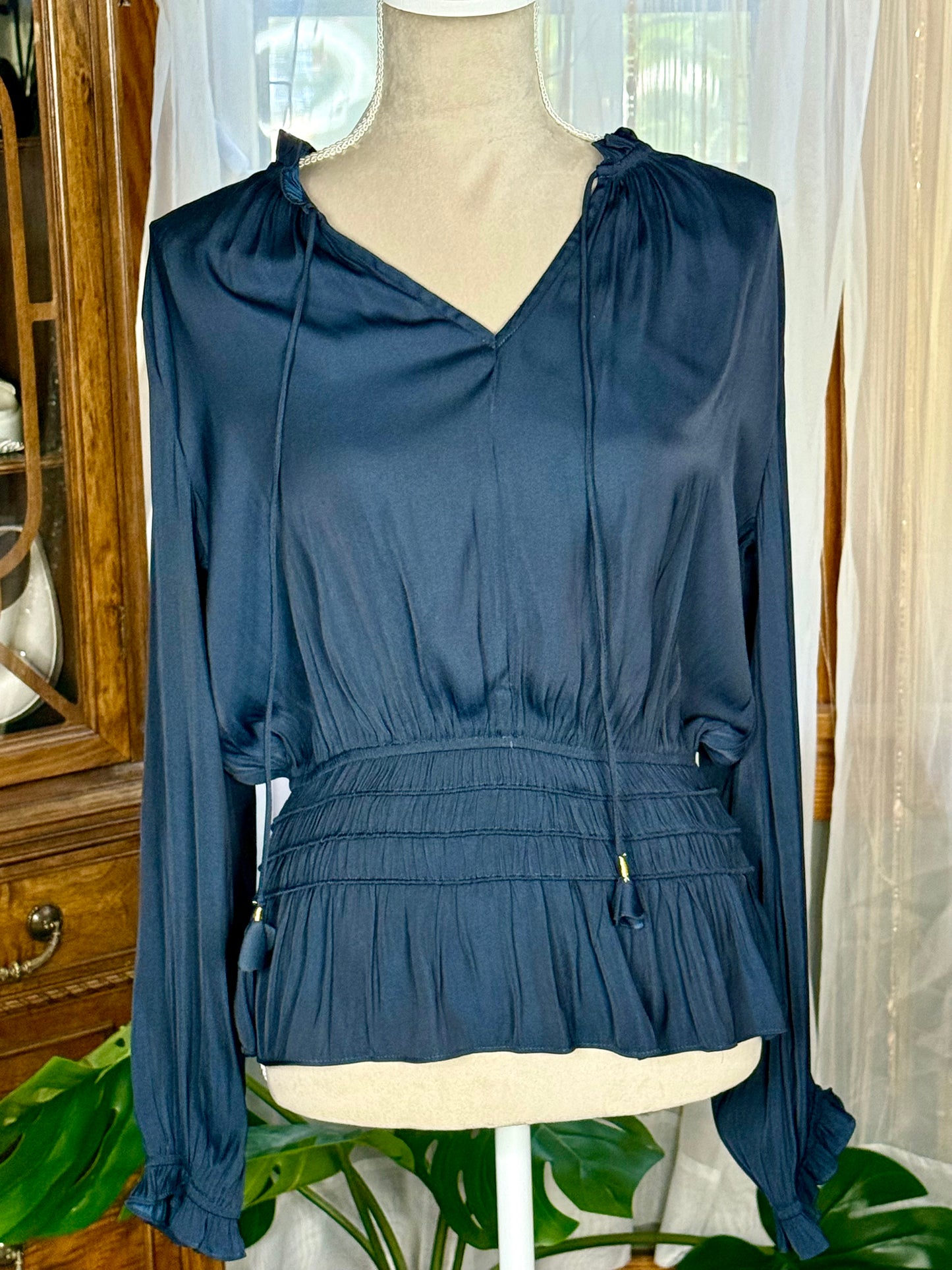 Current Air Blue Blouse