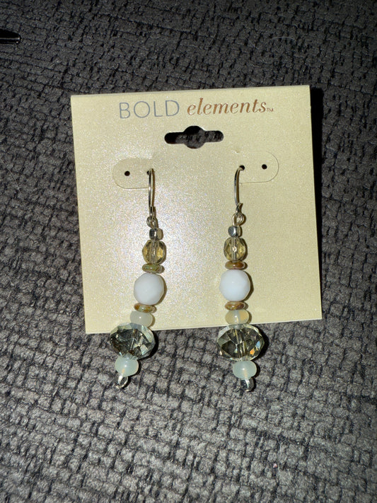 Bold Elements Beaded Dangle Earring