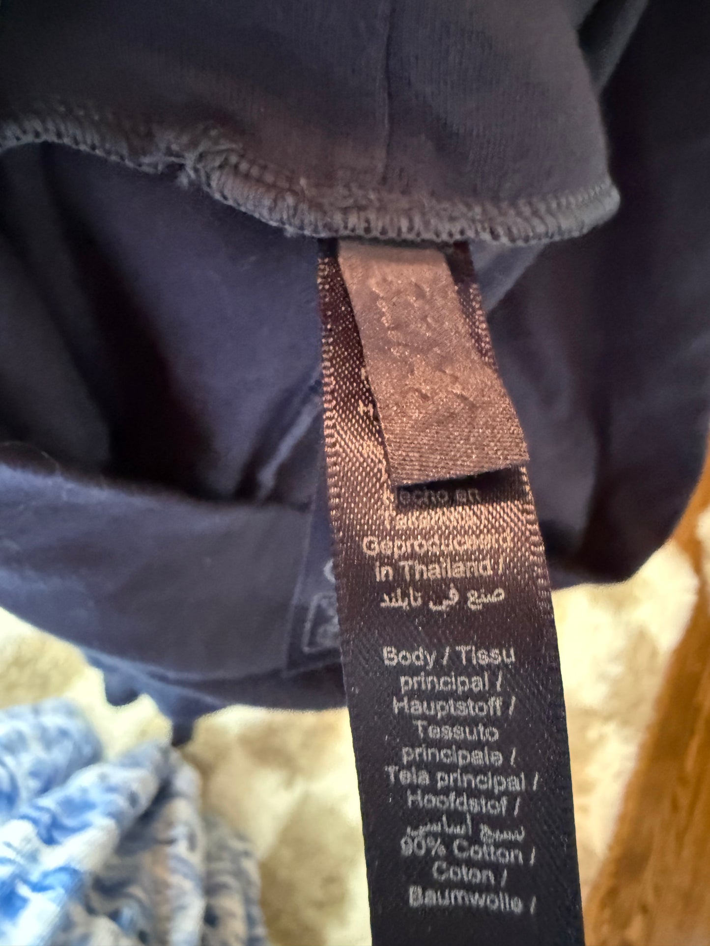 Skims Blue Foldover Pant