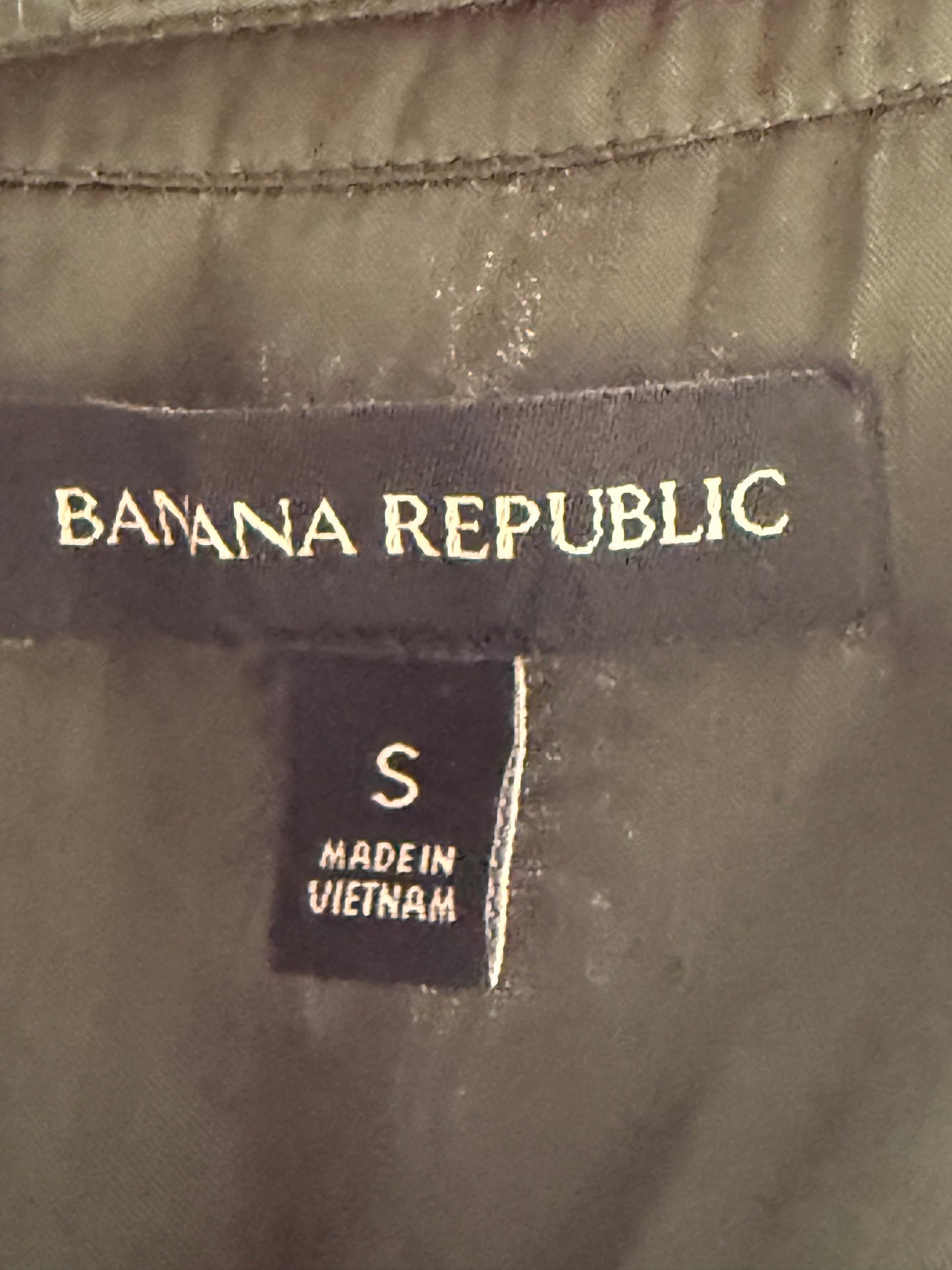 Banana Republic Green Tank Blouse