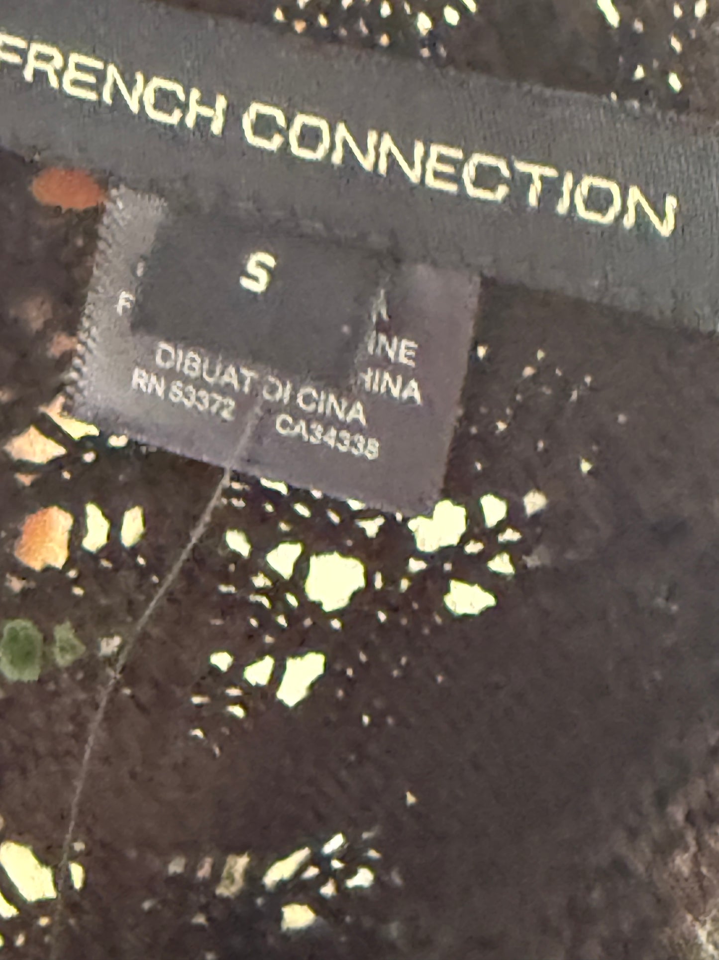 French Connection Crocheted Sweater