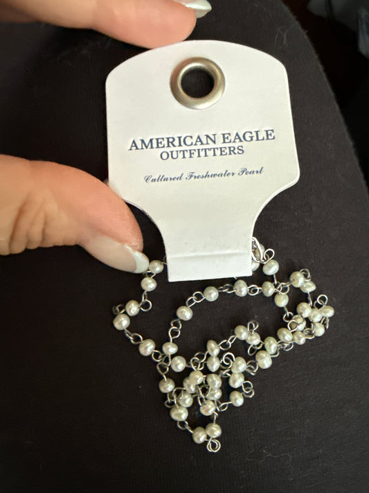 American Eagle Cultured Pearl Choker
